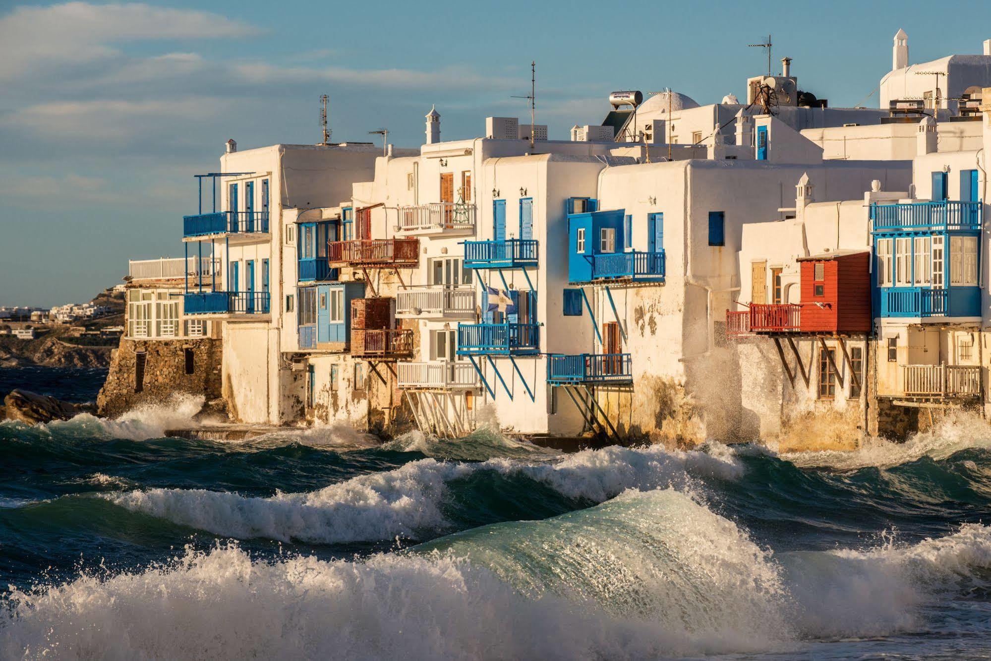 Bluetopia Suites Mykonos Town Exteriör bild